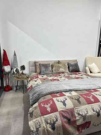 Ecotton Комплект постільної білизни Ecotton двоспальний 180х215 см червоний Олені новорічний Коломия