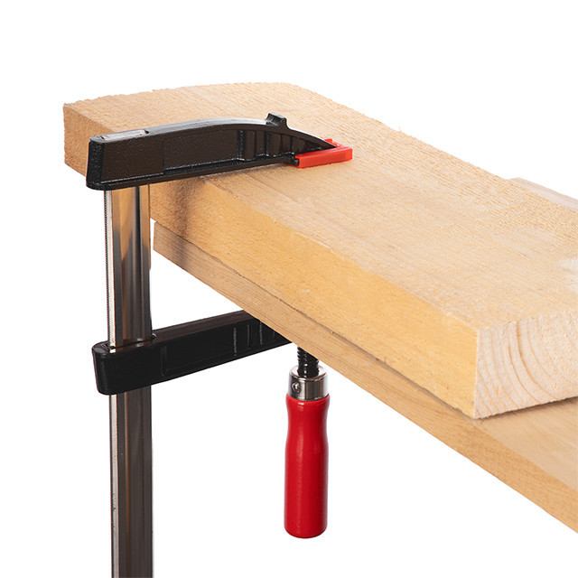 Струбцина тип "F", 1000×120 мм, DIN5117 INTERTOOL HT-6007 Київ - фото 2