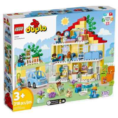 Конструктор LEGO DUPLO Семейный дом 3 в 1 218 деталей (10994) Винница