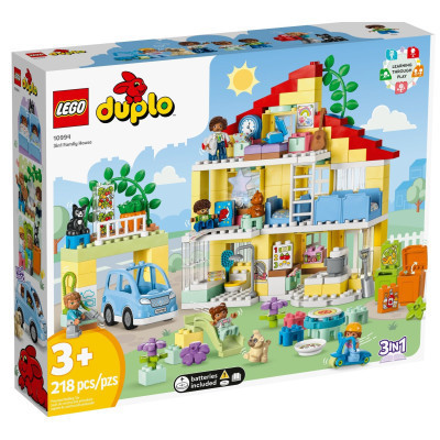 Конструктор LEGO DUPLO Семейный дом 3 в 1 218 деталей (10994) Винница - изображение 1
