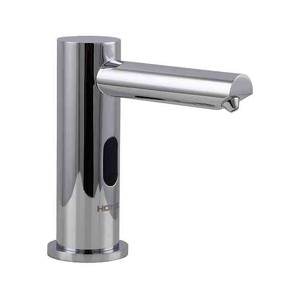 Дозатор рідкого мила сенсорний на умивальник HOTEC 13.515-DC/AC 220V/240V трансфор,,латунь,1000мл Київ