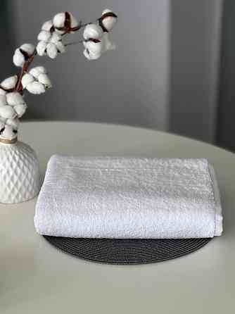 Рушник банний махровий Ideal Textile білий 70х140 см 550 г/м2 (56860368) Чернівці