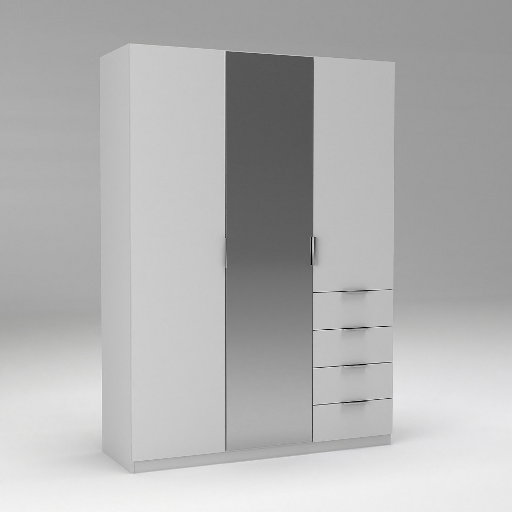 Шафа Крістал 2, Білий, 1500х520х2100 Львів - фото 1