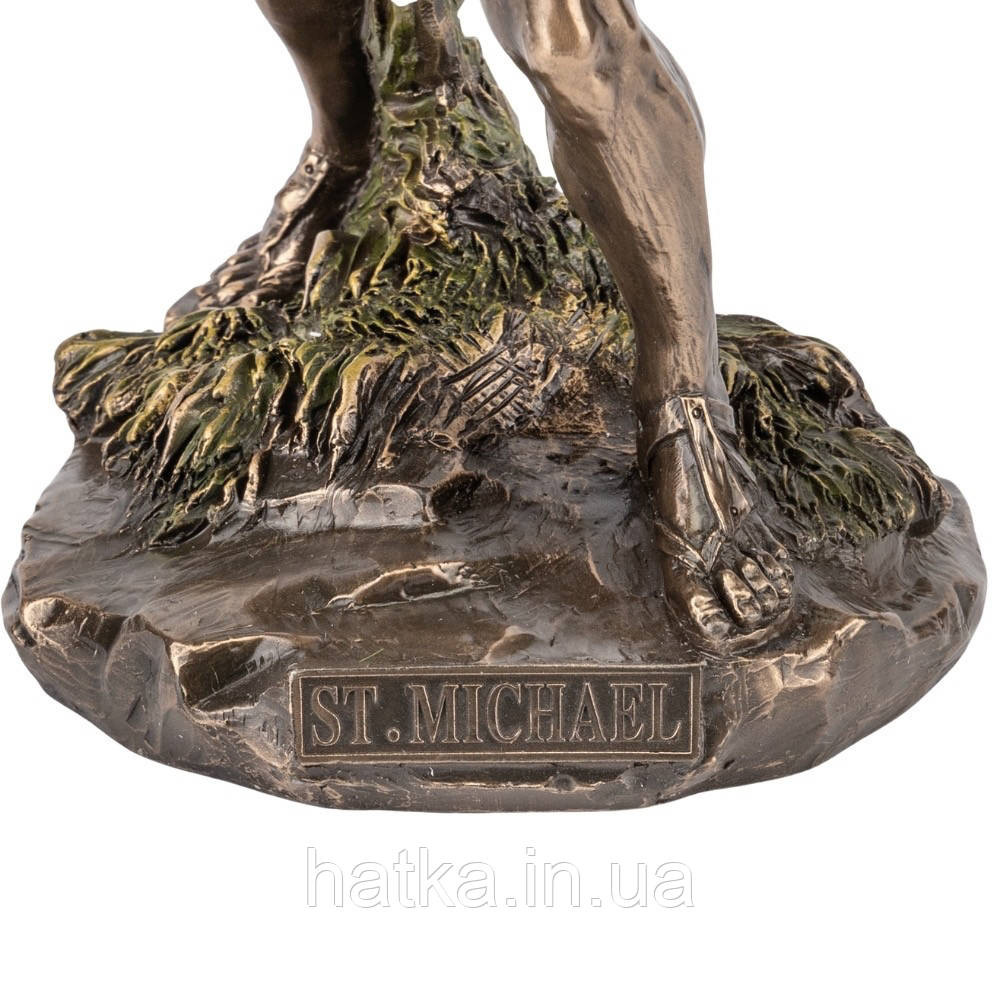 Статуэтка Veronese Архангел Михаил 44х15 см  полистоун с бронзовым покрытием 75889A4 Киев - изображение 5