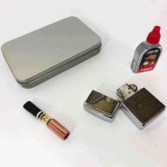 Зажигалка в подарочном футляре N6, Зажигалка для курения на день рождения UH-98 Ивано-Франковск