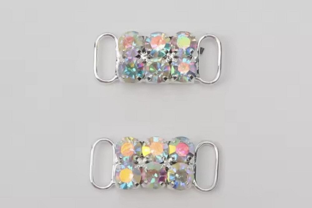 Прикраса для взуття 2 шт Сріблястий 2 Смела - изображение 1