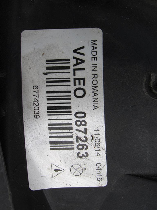 Фара ліва VW Golf 4 1997-2003 (Valeo 087263) Ковель - фото 1