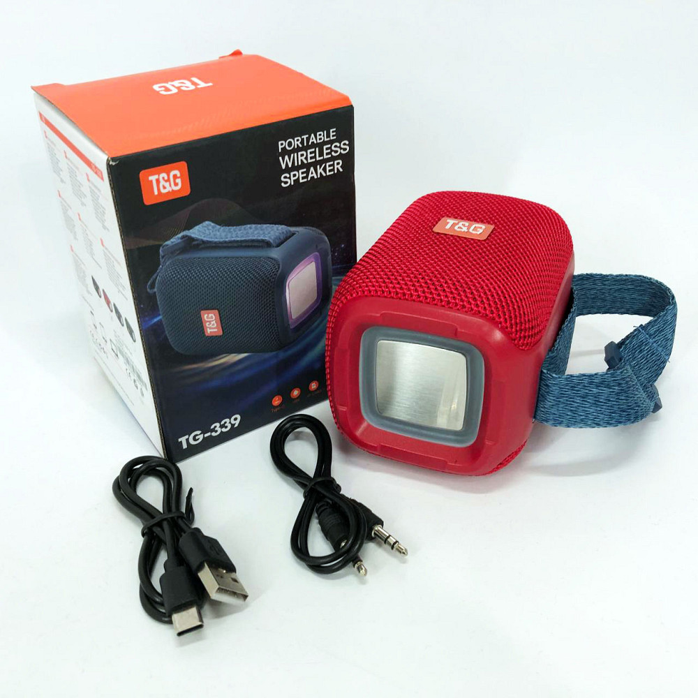 Хороша bluetooth колонка TG339, Колонка з динамічним led підсвічуванням з ргб підсвічуванням VH-43 Львів - фото 11