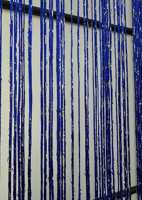 Штори-нитки "Кісея" з люрексом Синій 300х300см 1 шт (61-086) Київ - фото 8