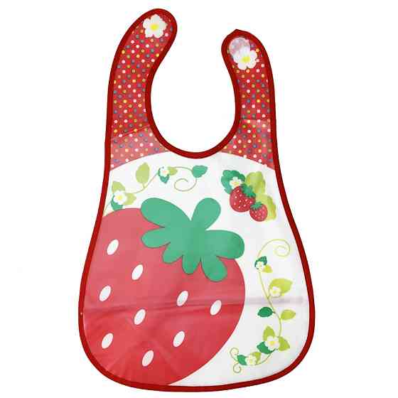 Слинявчик клейончастий "Strawberry" MGZ-0605-6 на липучці Вінниця