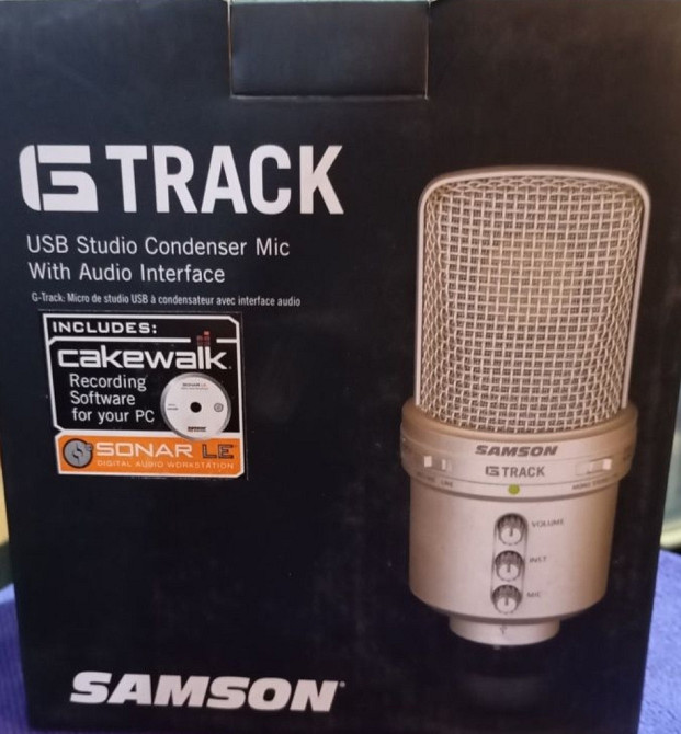 Samson G Track studio usb микрофон. Киев - изображение 5