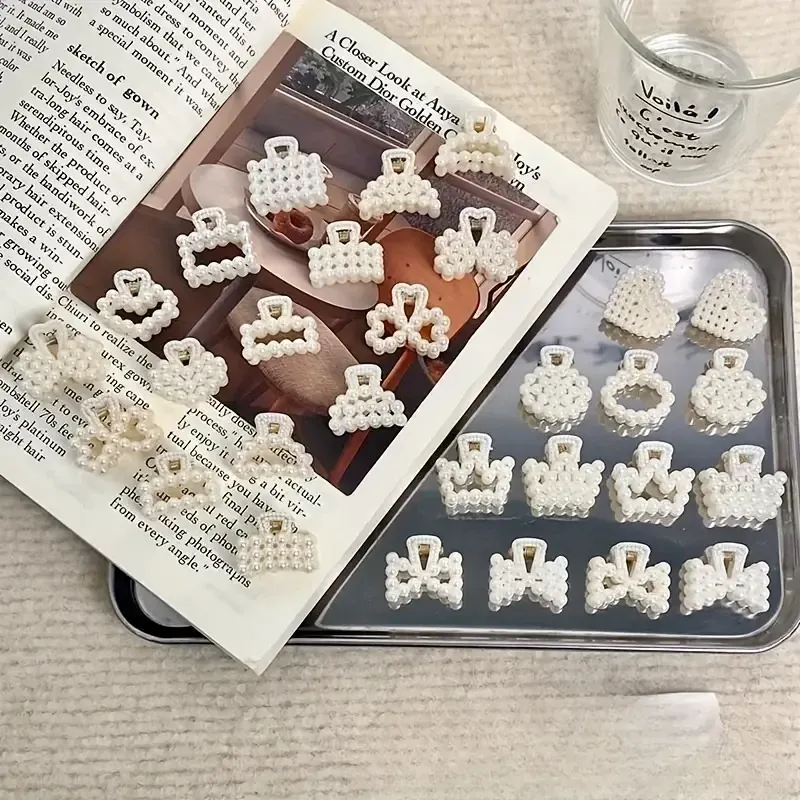 Набор мини-крабиков с жемчужинами 10 шт Киев - изображение 6