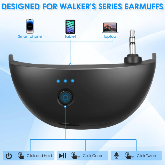Bluetooth адаптер 5.1 для активних навушників Walkers Вінниця