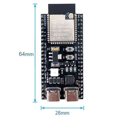 ESP32-S3 N16R8 44pin DevKitC-1 Wi-Fi Bluetooth с IPEX, плата разработчика Киев