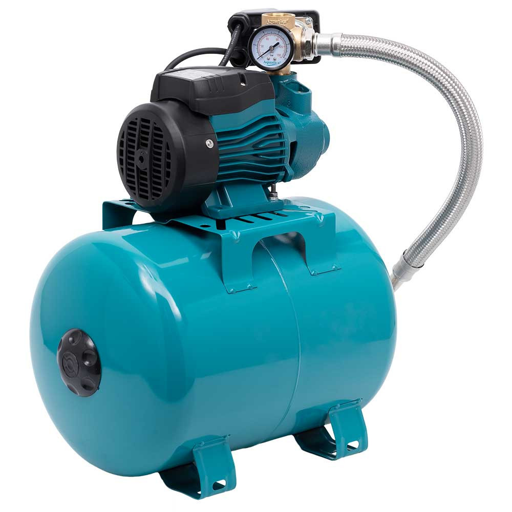 Станція 0.37кВт Hmax 40м Qmax 40л/хв (вихровий насос) 24л AquaticaLEO APm37A/UA (775132/24) Рівне - фото 8