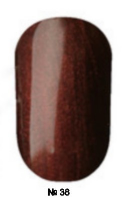 Гель -лак №36 UV Gel-Lacguer SOFIA 8.6 мл США (темна вишня з дрібним гиттером) Київ - фото 1