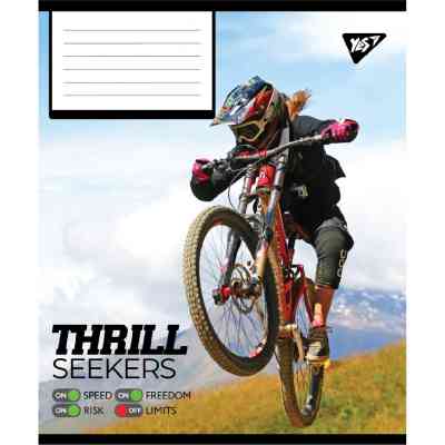 Зошит Yes Thrill Seekers А5 48 аркушів клітинка (767788) Вінниця