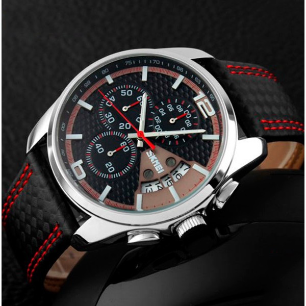 Мужские часы Skmei 9106 Spider red Киев - изображение 4