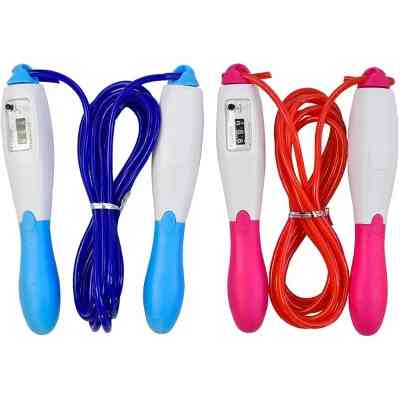 Скакалка X-TREME з лічильником довжина 260 см рожева (117229) Вінниця