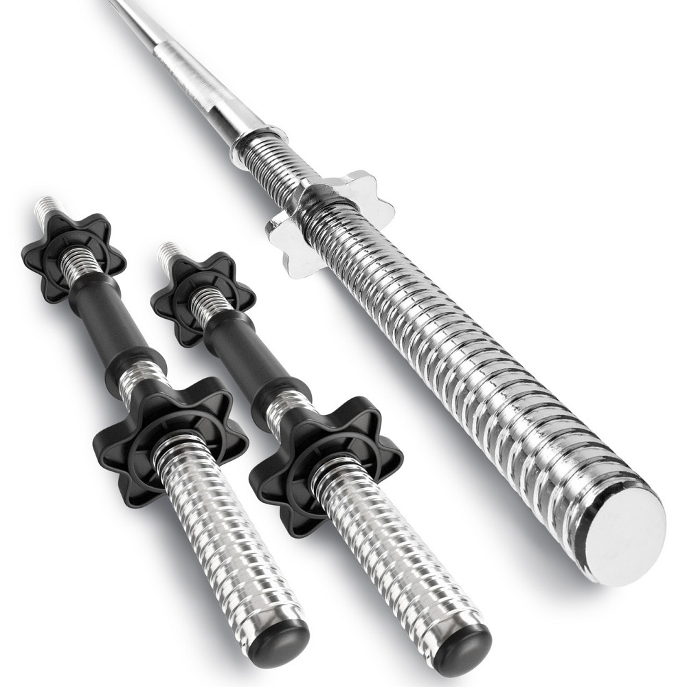 Набір Hop-Sport Premium 38кг з лавою HS-1095, штангою та гантелями Київ - фото 7