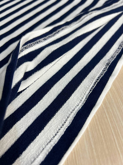 Лонгслів жіночий TEXTURE 1255 реглан смугастий трикотажний оверсайз крій, темно-синій, one size Київ - фото 5