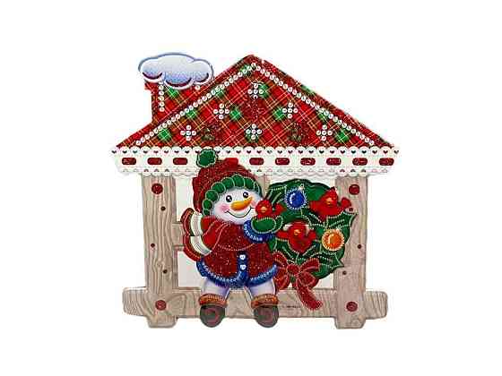 Декор-подвеска новогодняя 30*25см New Year R90819/2 ТМ STENSON Киев