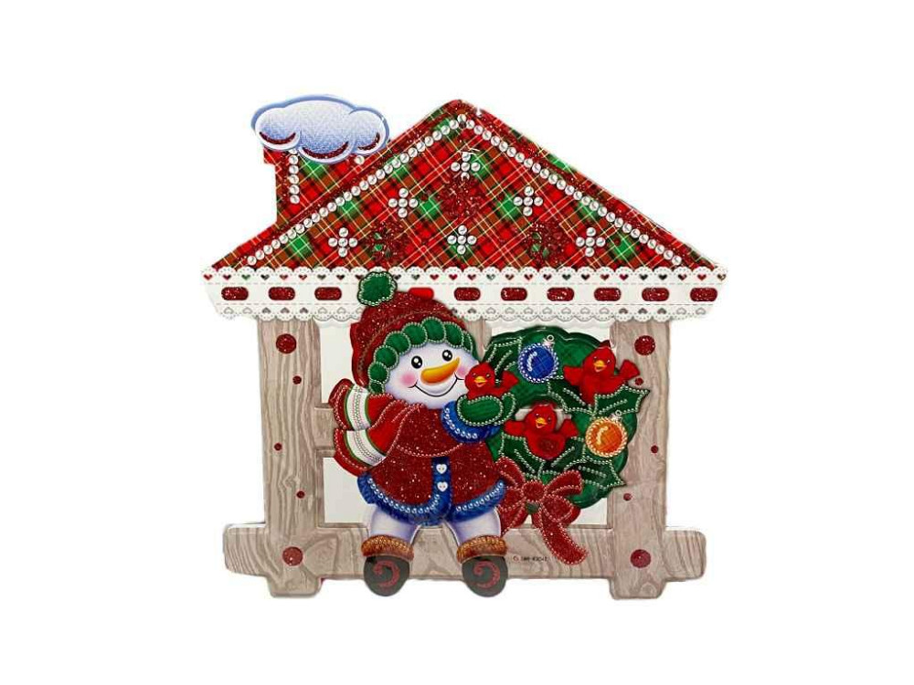 Декор-підвіска новорічна 30*25см New Year R90819/2 ТМ STENSON Київ - фото 1