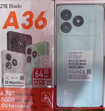 Смартфон ZTE A36 4/64 gb. Киев