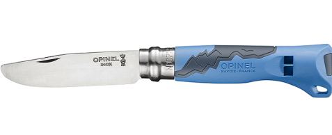 Универсальный Складной Нож для детей с свистком Opinel No.7 