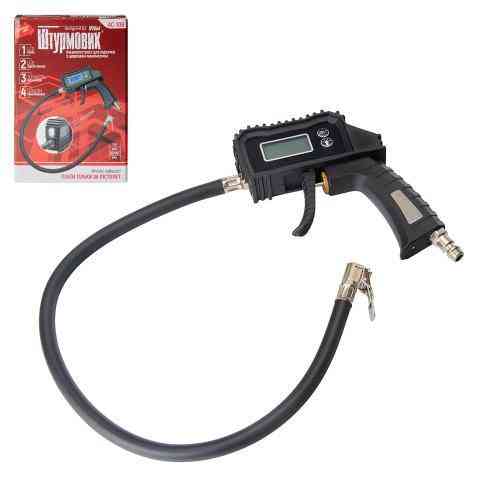Манометр Штурмовик AC-106 з LCD дисплеєм та LED підсвіткою, 0~10 psi/bar/kg/см²/kPa Харків