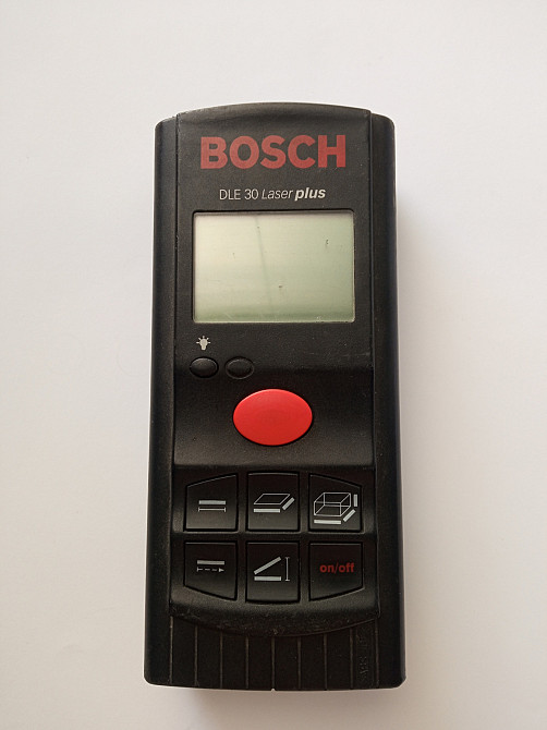 Лазерний далекомір Bosch DLE 30 (Б клас) Луцк - изображение 1