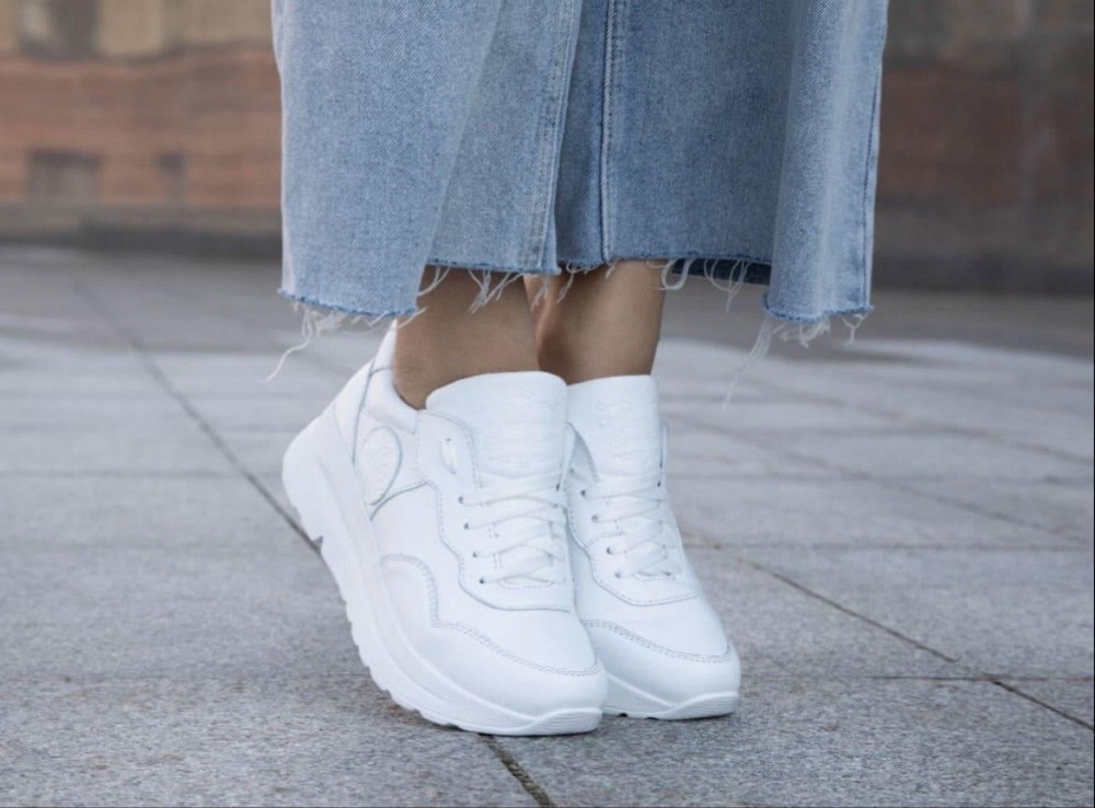 Dino Vittorio Кросівки жіночі Dino Vittorio 1021 білі (весна-осінь, шкіра натуральна) (5000) Коломия - фото 2