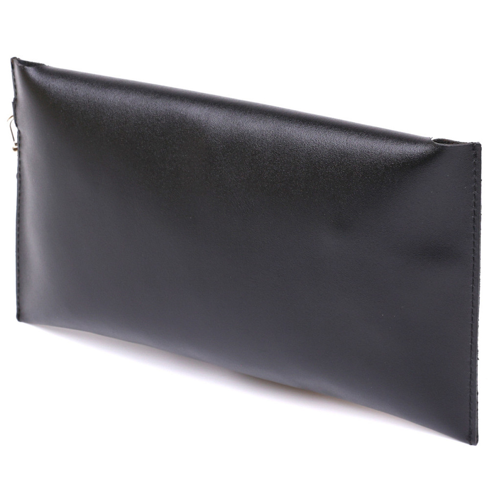 Кожаная тревел-косметичка Shvigel 16420 унисекс Черный Киев - изображение 2