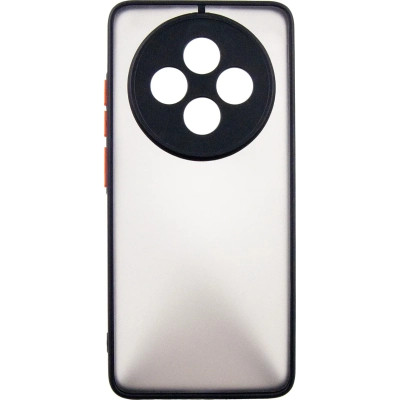 Чохол до мобільного телефона Dengos Oppo Reno 12F 4G Case Matte + 2 Glass (Black) (DG-CTG2P-19) Вінниця - фото 2