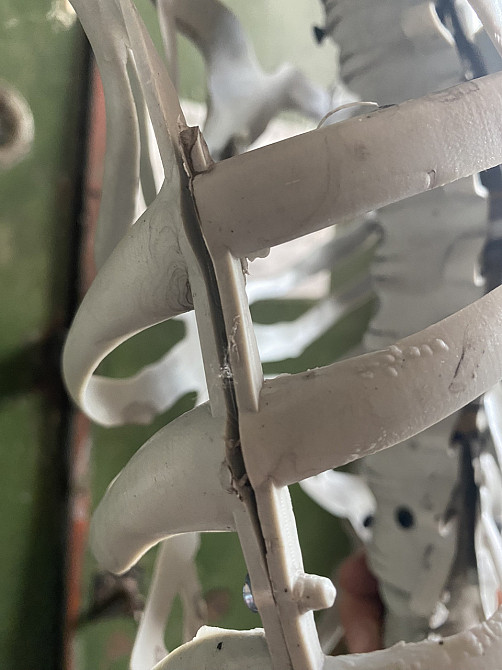 Анатомічний скелет людини RESTEQ 170 см — велика навчальна модель із ПВХ з рухомою щелепою, білий Київ - фото 6