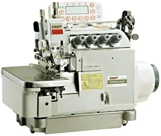 Швейная машина Owerlok 4-nitkowy Krafft KF-998TED-4 automatyczny z podwójnym transportem Киев