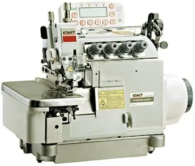 Швейная машина Owerlok 4-nitkowy Krafft KF-998TED-4 automatyczny z podwójnym transportem Киев - изображение 1