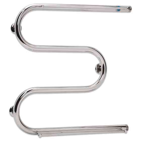 Полотенцесушитель Laris Змеевик 32 РС3 500Х500 1'' с полками Киев