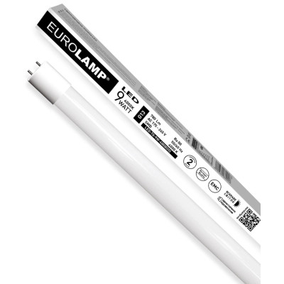 Лампочка Eurolamp T8 скло 9W 4000K (LED-T8-9W/4000(OS)) Вінниця - фото 1
