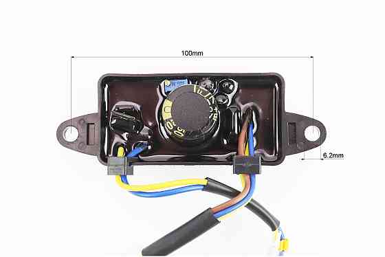 Реле напруги AVR однофазне 2-3,5 кВт (корпус - прямокутник, пластик, контакти - 2 "мама" + 4 "тато", 250V, 220µF) Тип 4 Київ