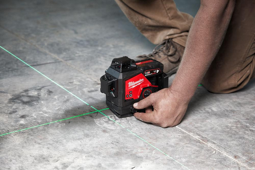 Нивелир лазерный 3D аккумуляторный MILWAUKEE, M12 3PLKIT-401P (+зар. прист.,1акум.Х4Ач, кейс PACKOUT) Одесса - изображение 8