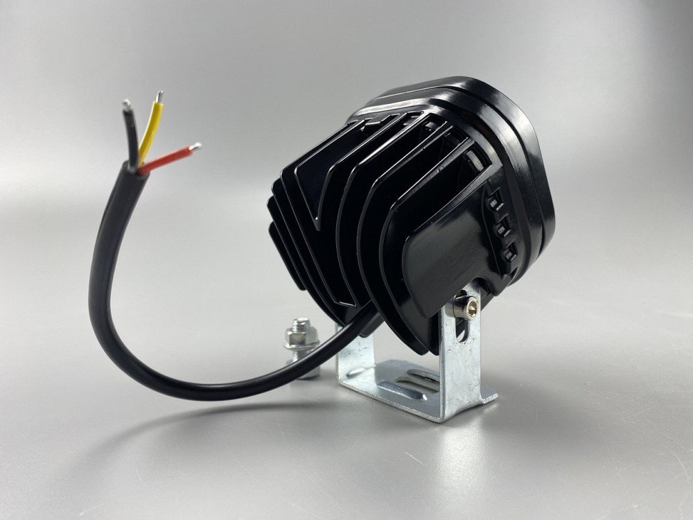 Фара LED квадратна 40W led chip CREE 2525 3D лінза 9-32V IP67 6000K з чіткою світловою межею Мукачево - фото 9