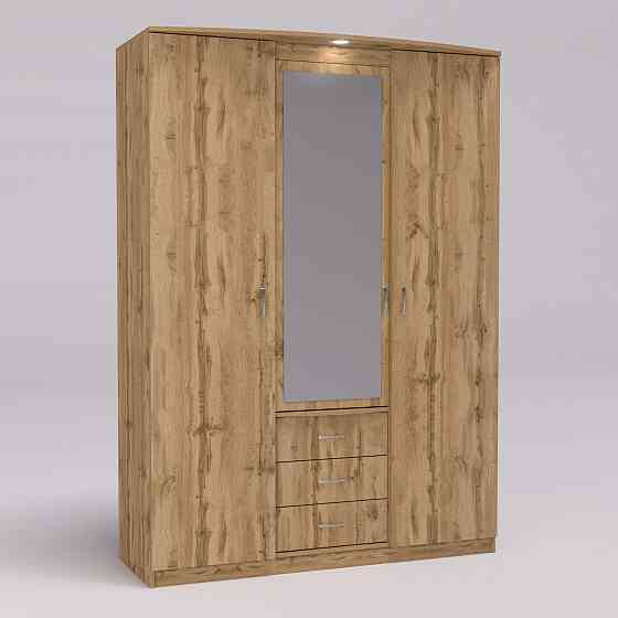 Шкаф Диана, Дуб Аппалачи, 1500х650х2100 Львов