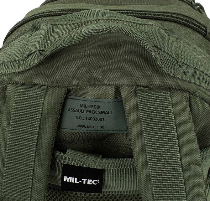 Тактичний Рюкзак 20 літрів із системою Molle 25 мм Mil-Tec від Sturm "Assault Pack SM" (14002001) Ol Нововолинськ - фото 9