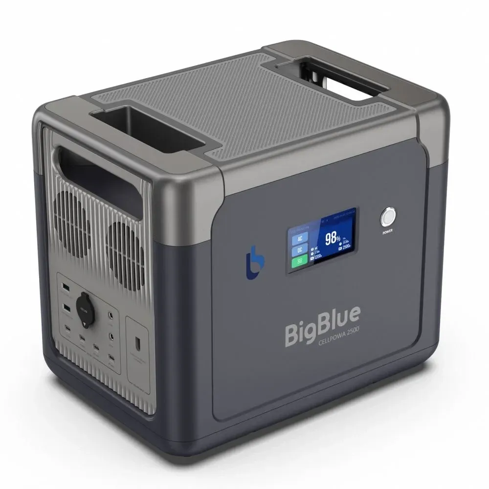 Портативна зарядна станція BigBlue CP2500 2500W 1843Wh (42-00105) Київ - фото 5