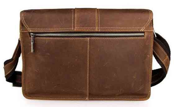 Сумка мужская Vintage 14231 в винтажном стиле Коричневая Киев