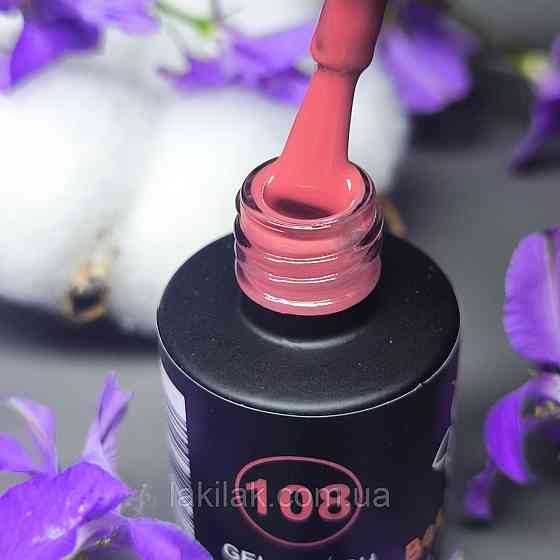 Гель-лак для нігтів Bee Nails 108 (червоне дерво) 8мл Херсон