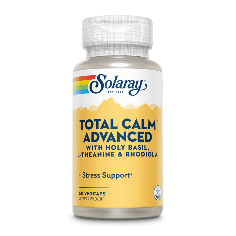 Для підтримки настрою та проти стресу Solaray Total Calm Advanced Mood 60 vcaps Київ - фото 1