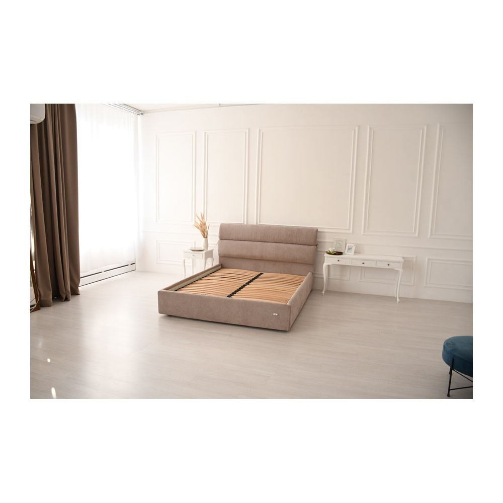 Кровать AtriaDesign Omega 12 Comfort с нишей для белья 180x200 серый Киев - изображение 9