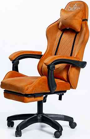 Крісло геймерське DIEGO ALCANTARA PRO Orange Київ
